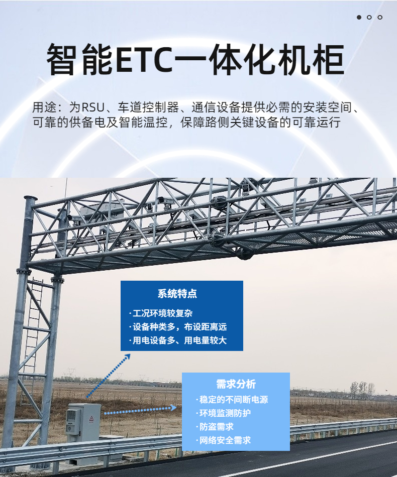 高效出行：高速公路智能ETC一体化机柜，保障ETC门架系统稳定运行